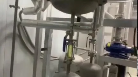 Werkseitig gelieferter industrieller Kurzweg-Destillator mit abgewischtem Film und wesentlicher Extraktion