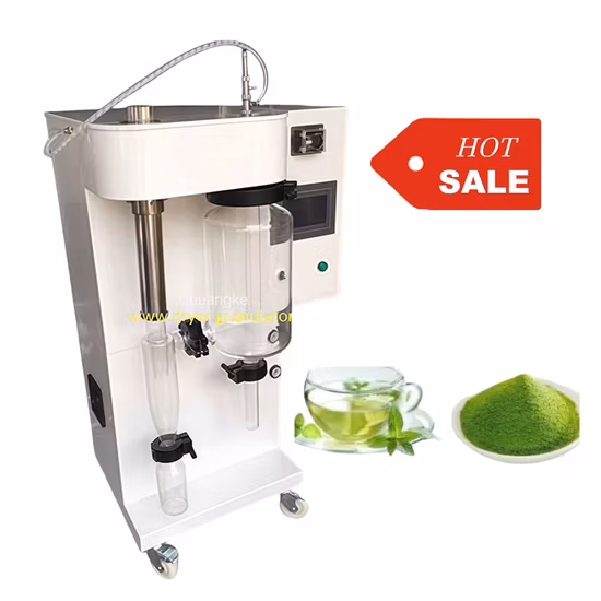 Kleine tragbare Sprühtrocknungsmaschine/Labor-Sprühtrockner/Glas-Mini-Sprühtrockner/Vakuum/Stickstoff-Sprühtrockner/Mikroverkapselungs-Sprühtrockner