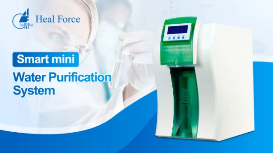 Heal Force Dentallaborausrüstung Laborkonventioneller Test Reinstwassersystem Maschine für entionisiertes Wasser