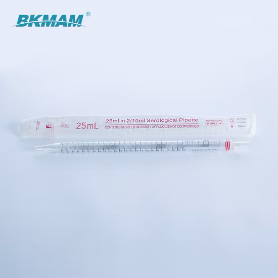 Labor-Einweg-Kunststoff, steril, 1 ml, 2 ml, 5 ml, 10 ml, 50 ml, serologische Pipette, serologische Pipette, Labor, medizinische Messung, steril, 1 ml, 2 ml, 5 ml, 10 ml, 25 ml, 50 ml