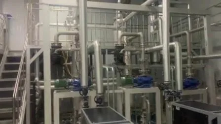 Mit ätherischen Ölen ummantelte Molekulardestillationsmaschine aus Edelstahl mit abgewischtem Film